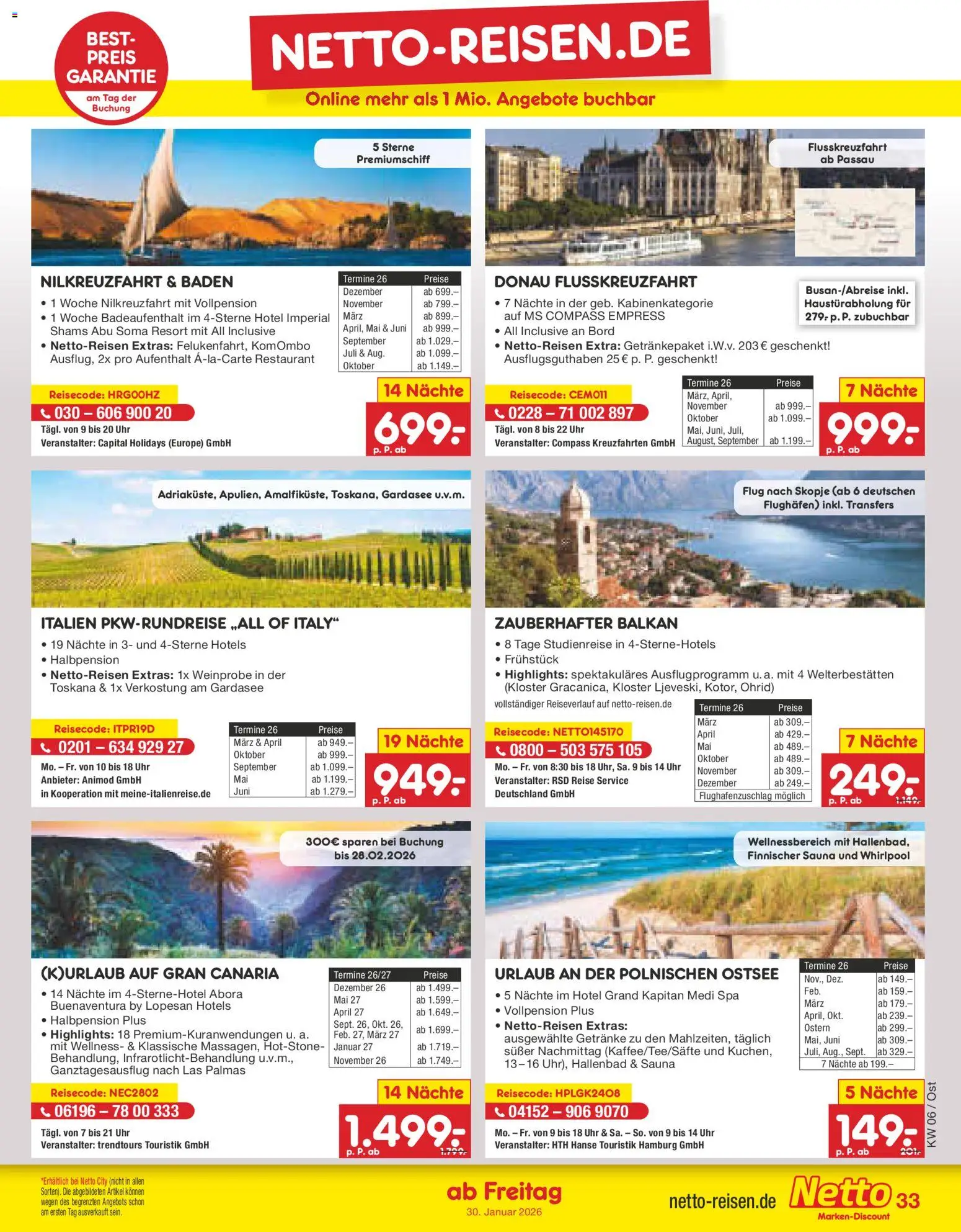 Netto Marken-Discount Prospekt 	 – gültig ab 02.02.2026 | Seite: 45 | Produkte: Uhr