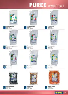 Pogląd oferty "Makro Gazetka - Katalog produktów dla profesjonalnej Gastronomii" - ważna od 21.02.2025 | Strona: 11 | Produkty: Daktyle, Maliny, Morele, Truskawki