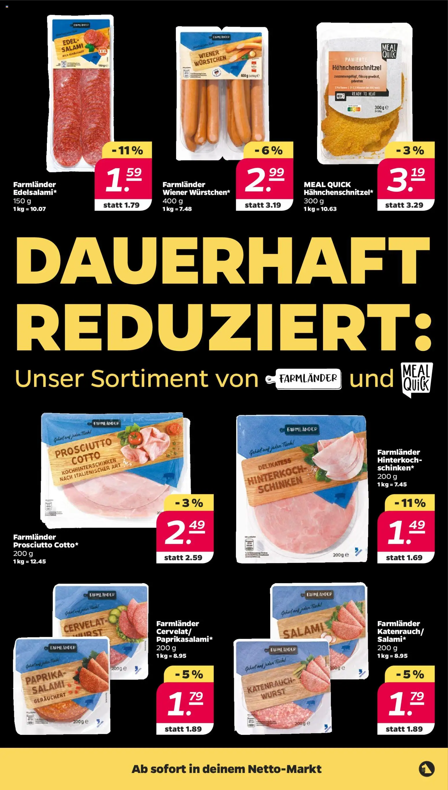 Netto Prospekt 	 – gültig ab 02.03.2026 | Seite: 17 | Produkte: Tisch, Wurst, Salami, Schinken