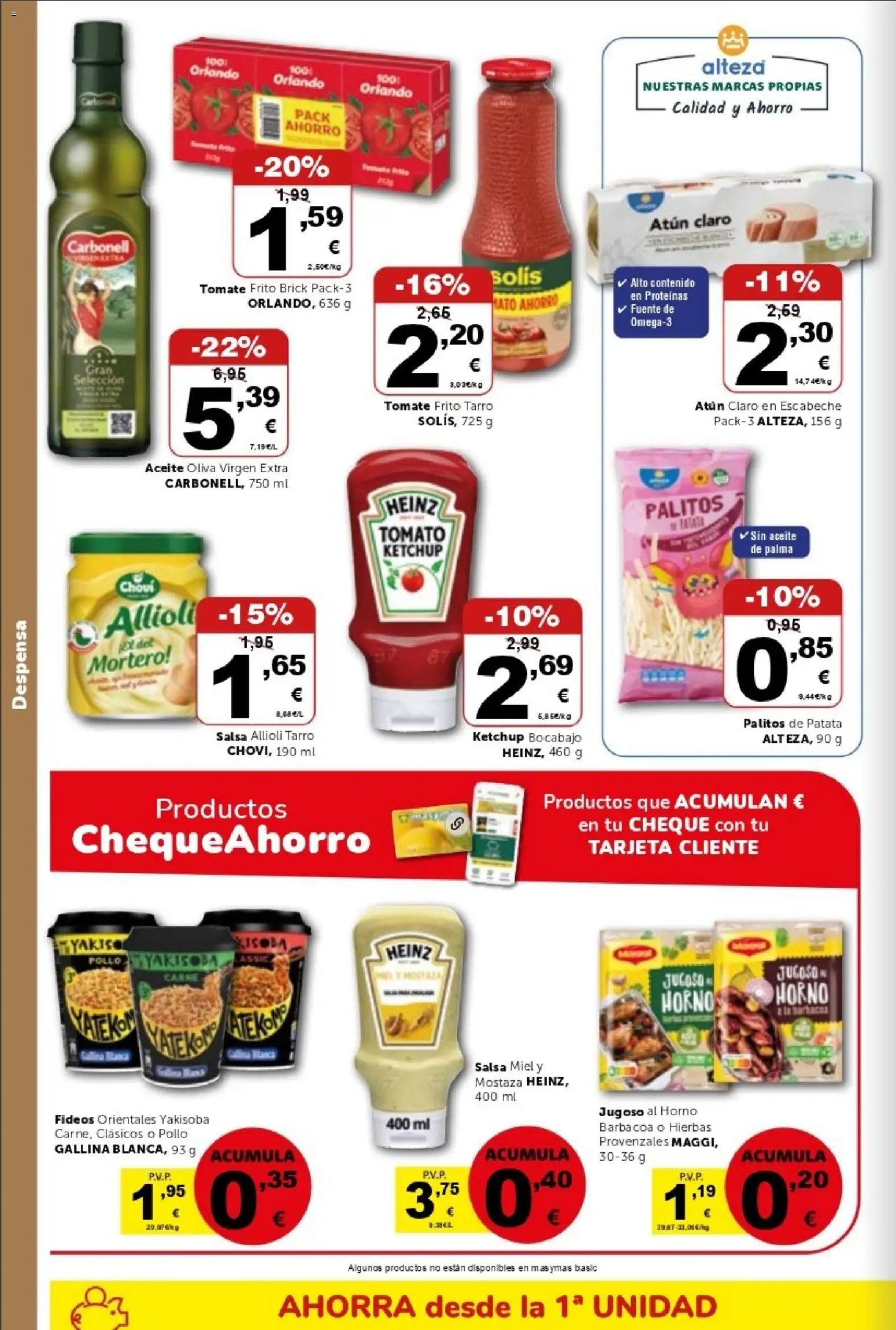 Masymas folleto desde 24/04/2026 | ¿Cómo obtener un descuento limitado? ¡Ahorra hoy mismo! | España
