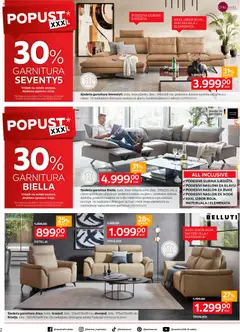 Dome, slatki dome...Lesnina - Pregled kataloga iz trgovine Lesnina, vrijedi od 01.12.2025 | Stranica: 2 | Proizvodi: Trosjed, Fotelja, Tabure, Dvosjed