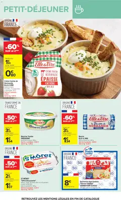 Carrefour - Prévisualisation de Carrefour catalogue valide à partir de 07.04.2026 | Page: 17 | Produits: Beurre, Fromage, Crème fraiche, Crème