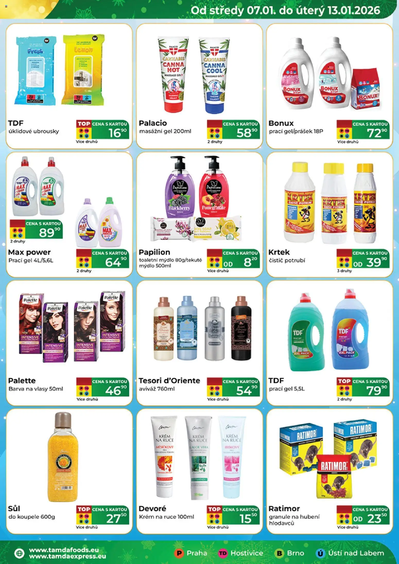 Tamda Foods leták od 07.01.2026 | Strana: 5 | Produkty: Krém na ruce, Tesori d'Oriente, Barva na vlasy, Bonux