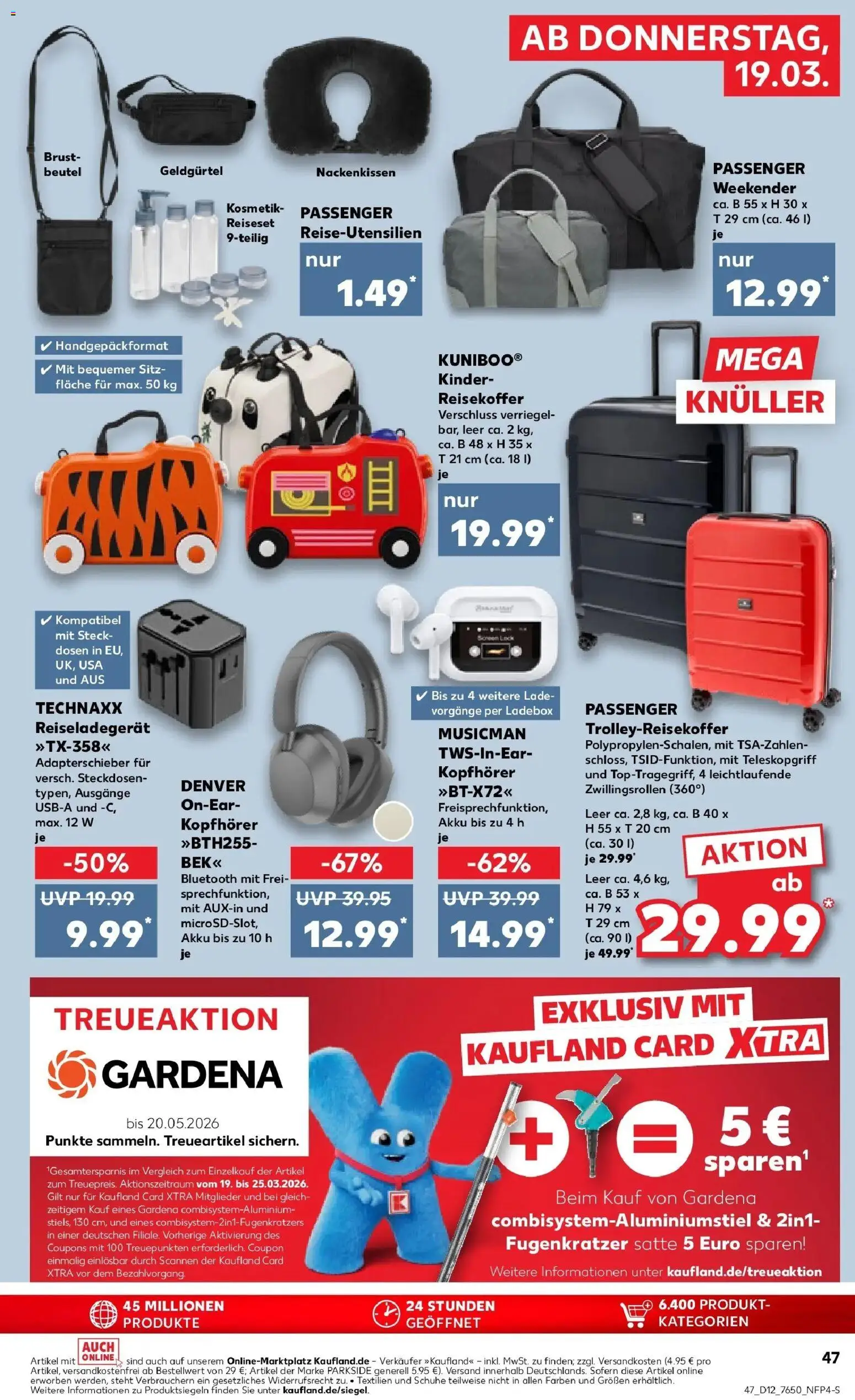 Kaufland Prospekt Öhringen	 – gültig ab 19.03.2026 | Seite: 47 | Produkte: Kopfhörer