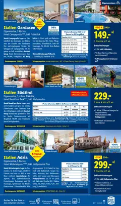 Lidl Reisen Dezember/Januar Reise-Highlights ab 12.12.2025 gültig | Seite: 15 | Produkte: Bad, Sonnenschirm, Telefon