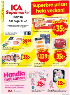 ICA Supermarket - Malmö - Förhandsvisning av reklamblad från butik ICA Supermarket aktuell från 13.10.2025