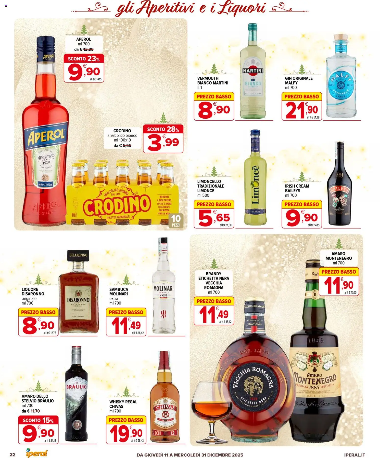 Volantino Iperal del 11.12.2025 | Pagina: 22 | Prodotti: Spezie, Infusione, Limoncello, Amaro