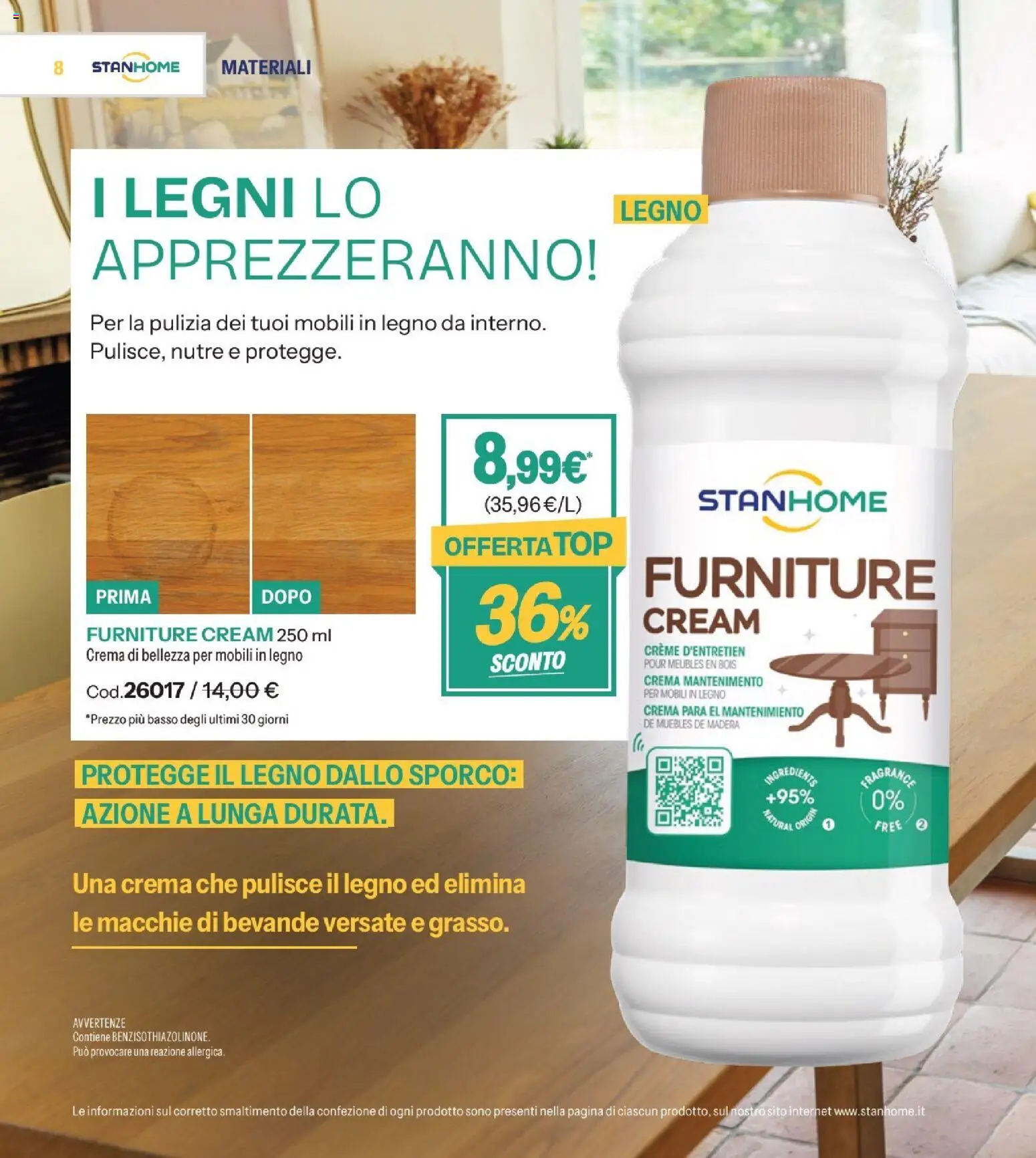 Volantino Stanhome del 27.01.2026 | Pagina: 9 | Prodotti: Crema