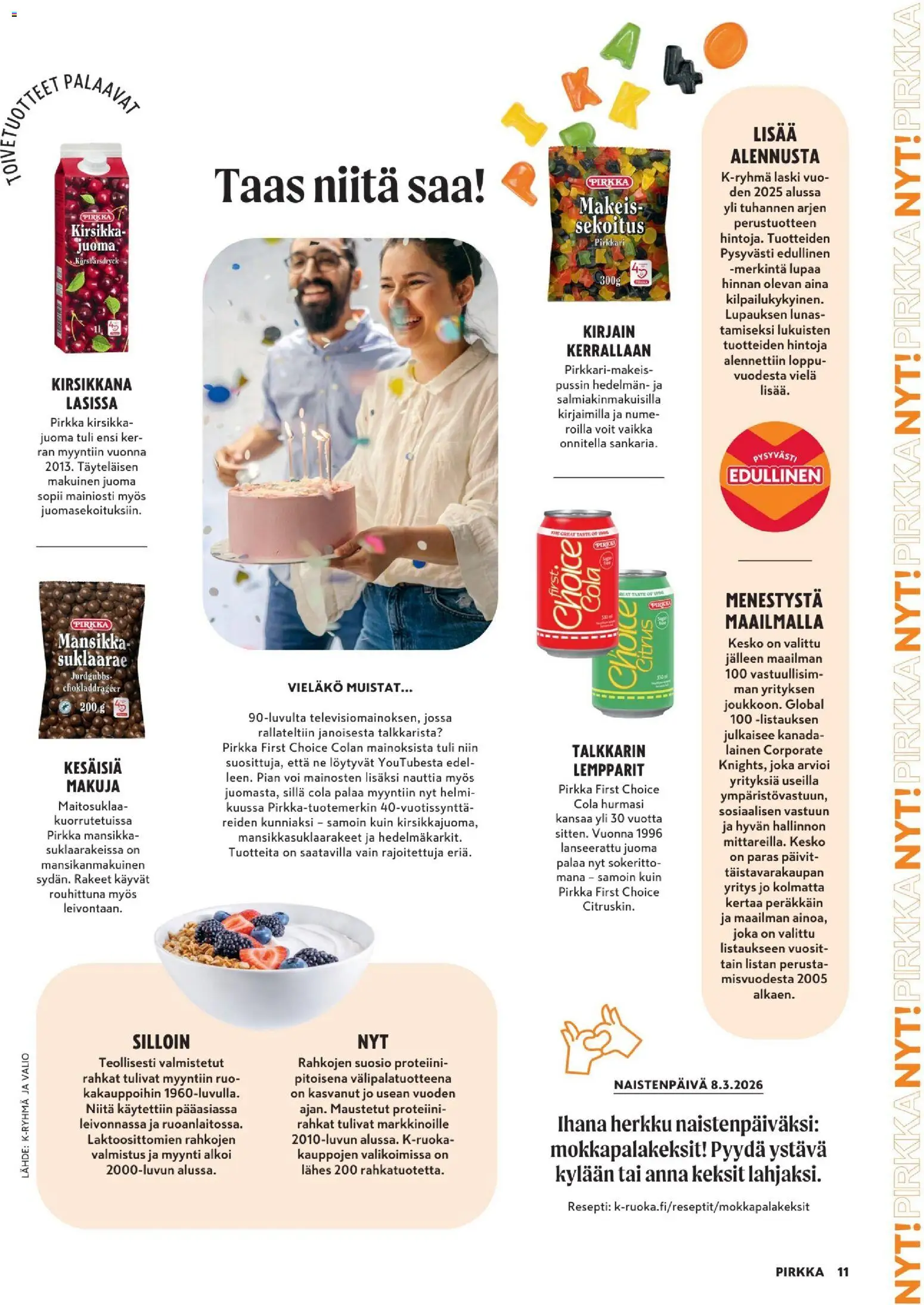 K-Market - Pirkka – voimassa 04.02.2026 alkaen | Sivu: 11