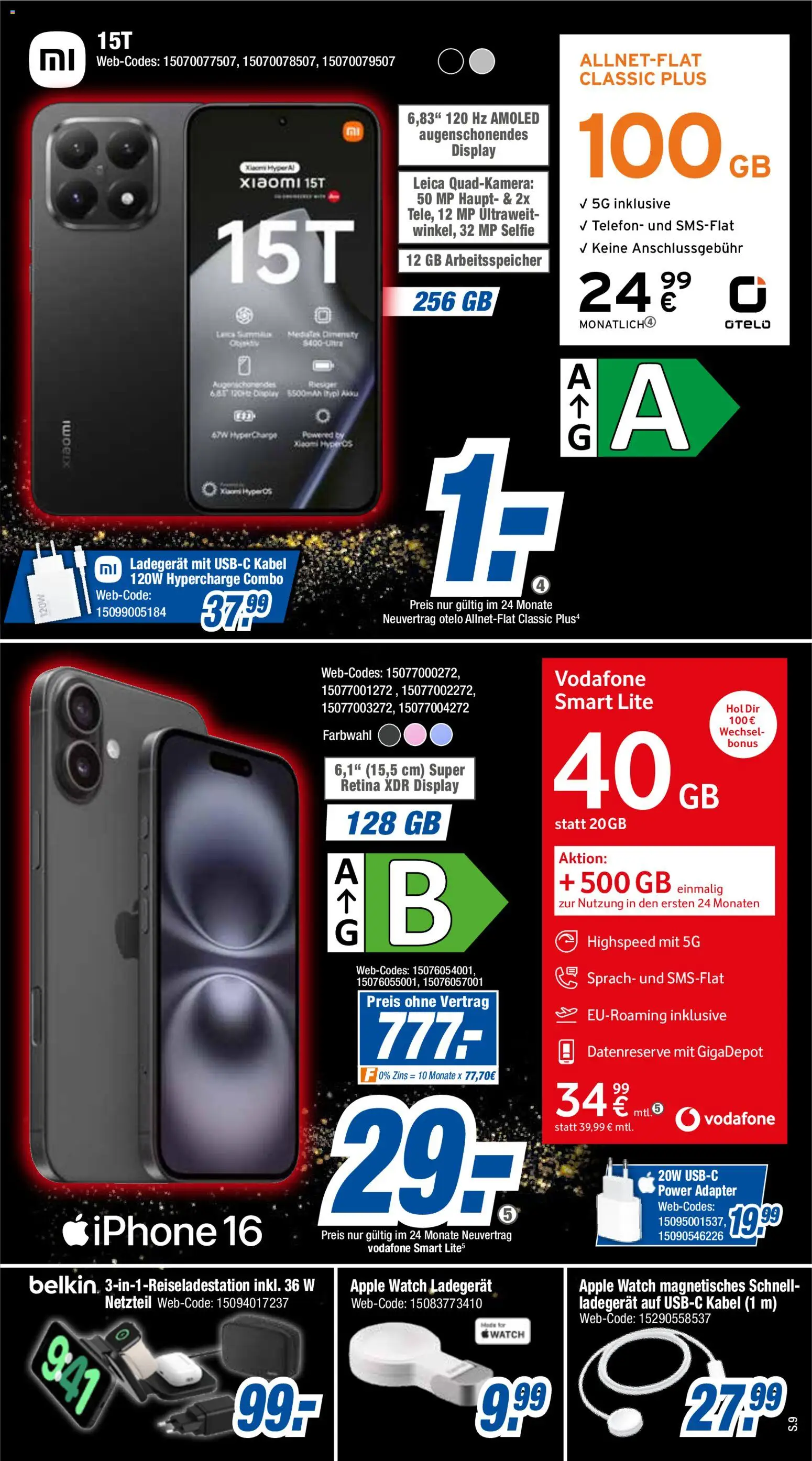 Expert - Black Friday – gültig ab 10.11.2025 | Seite: 9 | Produkte: Apple watch, Xiaomi, Adapter, Iphone