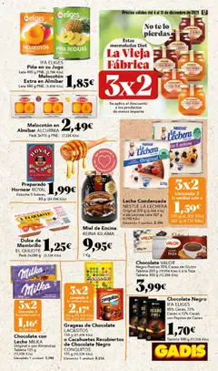 Vista previa Gadis - folleto válido desde el 04.12.2025 | Página: 17 | Productos: Chocolate, Piña, Φαρίνα, Tableta