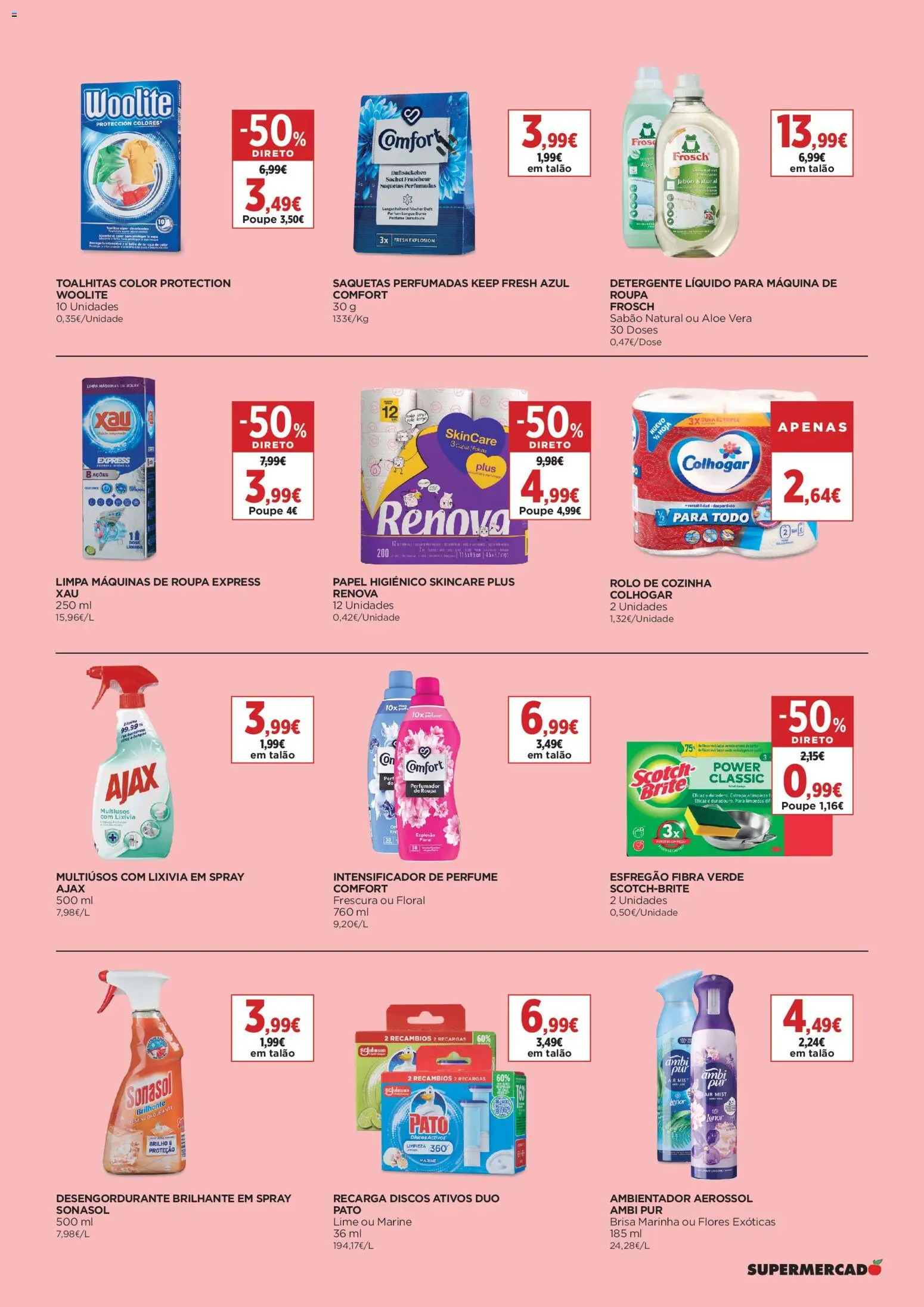 El Corte Ingles folheto │ válido de 27.02.2026 | Página: 11 | Produtos: Esfregão, Papel higiénico, Sabão, Detergente