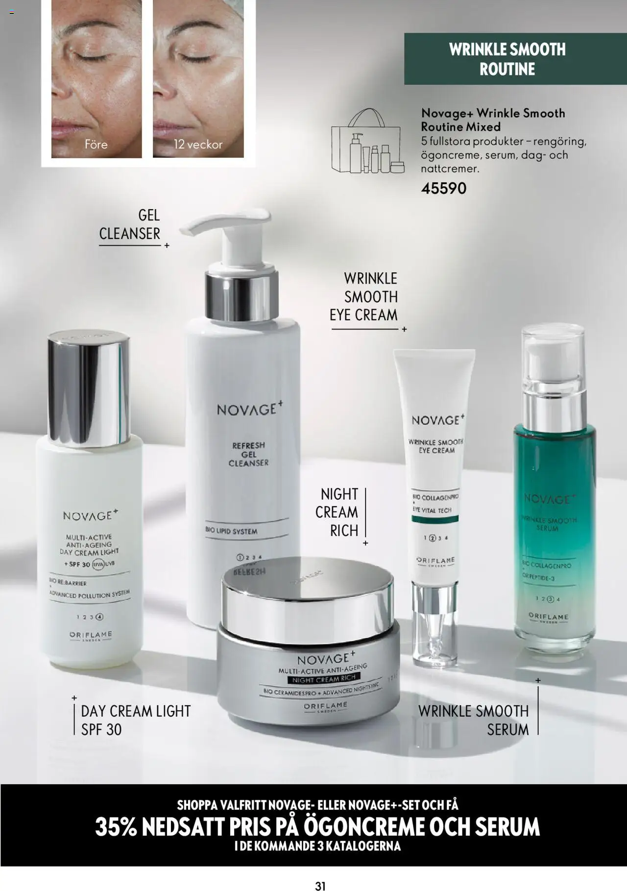Oriflame reklamblad aktuell från 23.11.2023 | Sida: 31 | Produkter: Serum