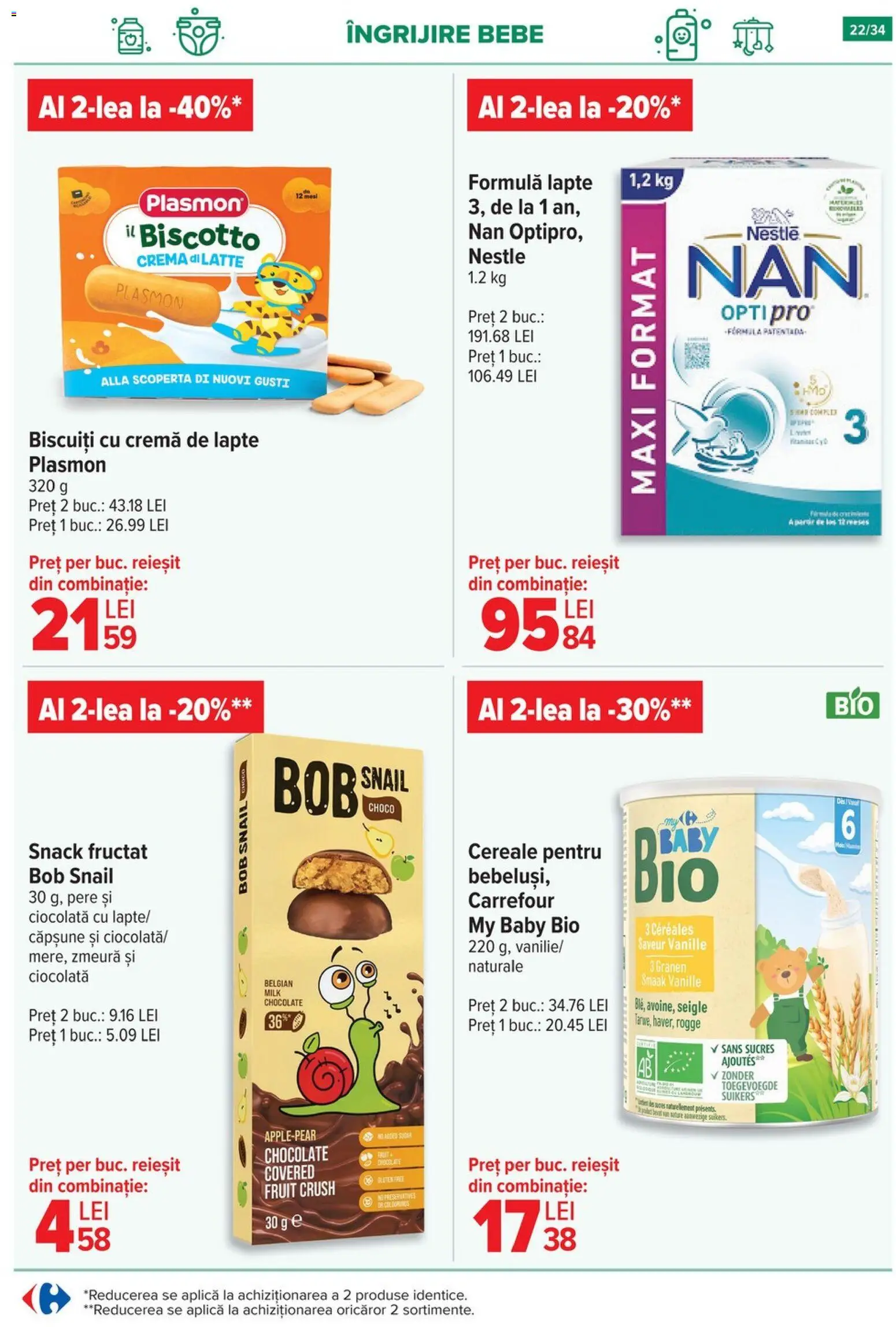 Noul catalog Carrefour – valabil de la 05.11.2025 | Pagină: 22 | Produse: Şerit ödül, Zmeură, Cremă, Ciocolată