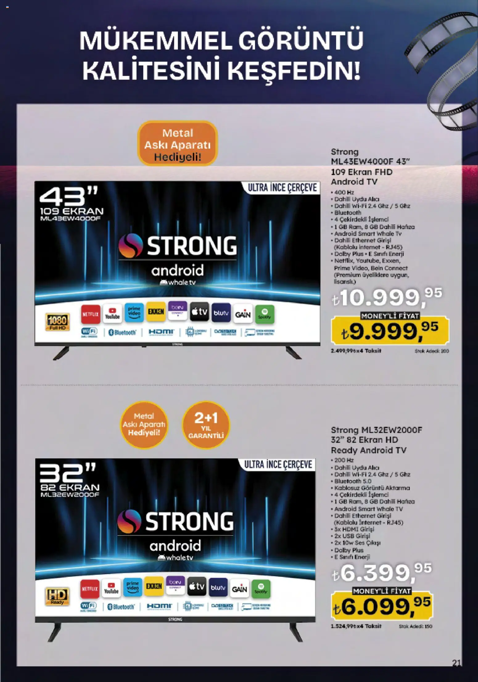 Migros Katalog - 5M Migroskop Dijital - 05.02.2026 tarihinden itibaren geçerlidir | Sayfa: 122 | Ürünler: Askı, Video, Uydu, USB