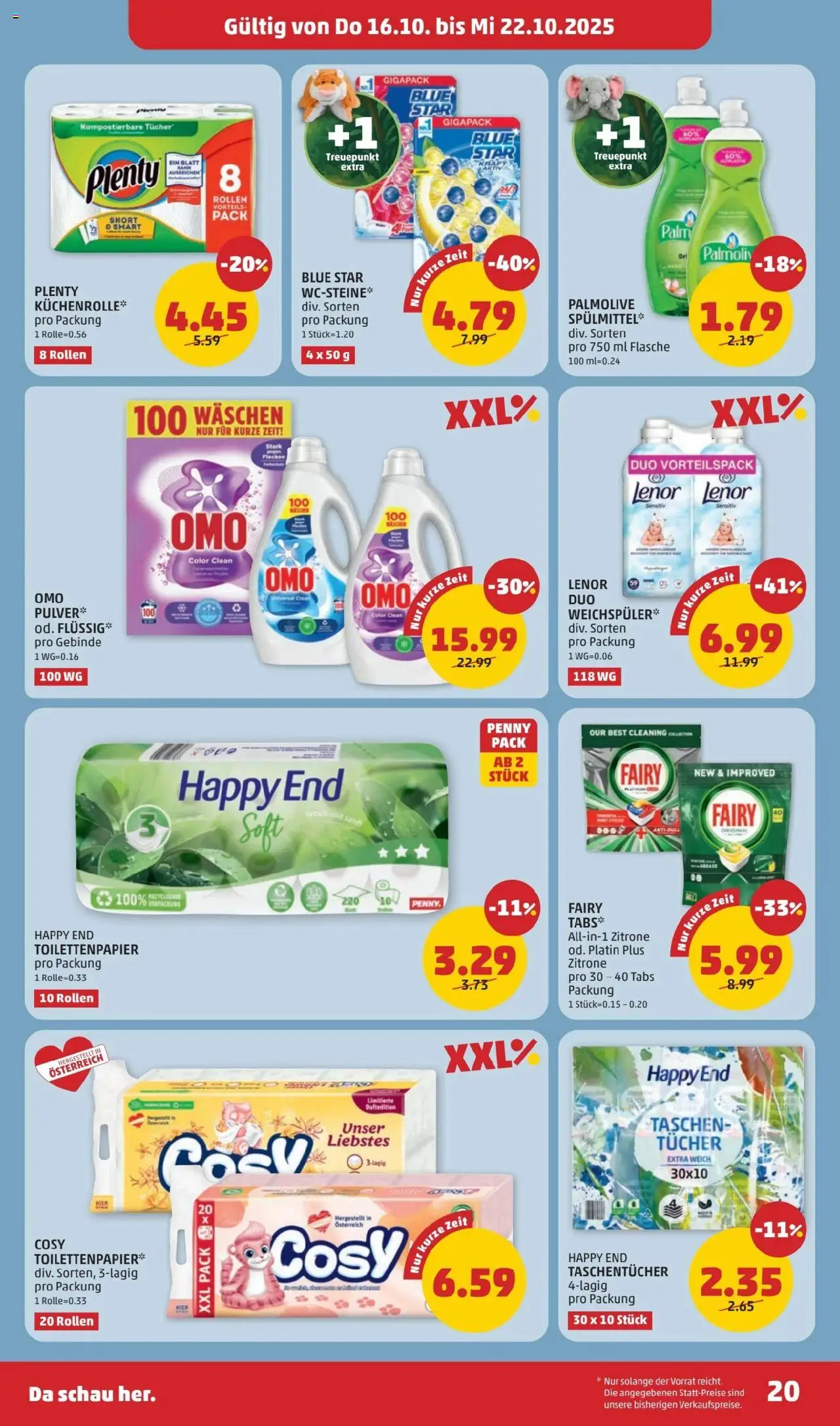 Penny Markt Flugblatt gültig ab 16.10.2025 | Seite: 20 | Produkte: Zitrone