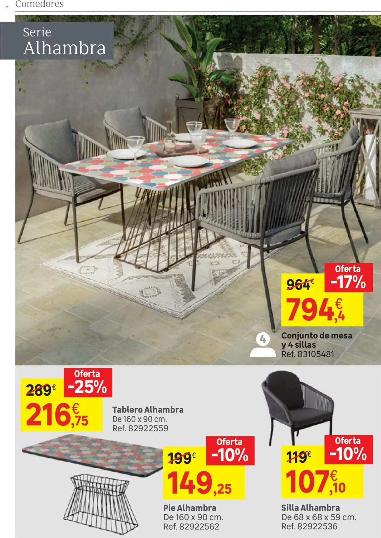 Leroy Merlin catálogo │ válido desde el 25.03.2025 | Página: 45 | Productos: Mesa, Silla