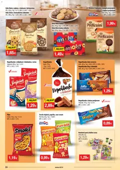 Katalog NTL - Pregled kataloga iz trgovine NTL, vrijedi od 25.02.2026 | Stranica: 16 | Proizvodi: Mlijeko, Čokolada, Bomboni, Napolitanke