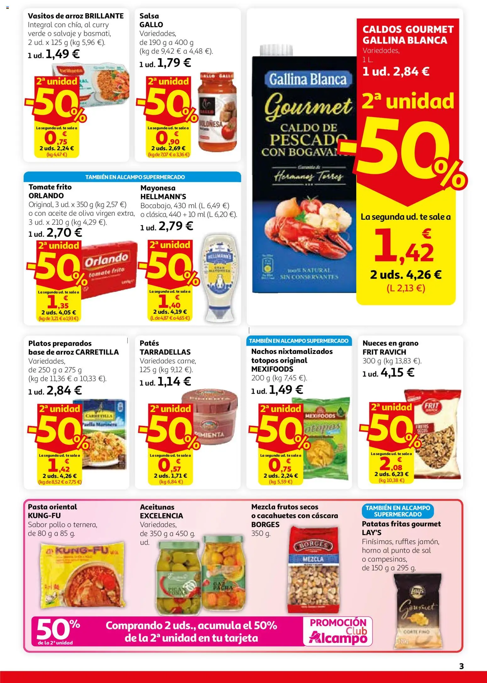 Alcampo - HG Madrid Unificado │ válido desde el 26.02.2026 | Página: 3 | Productos: Aceite, Arroz, Aceite de oliva, Horno