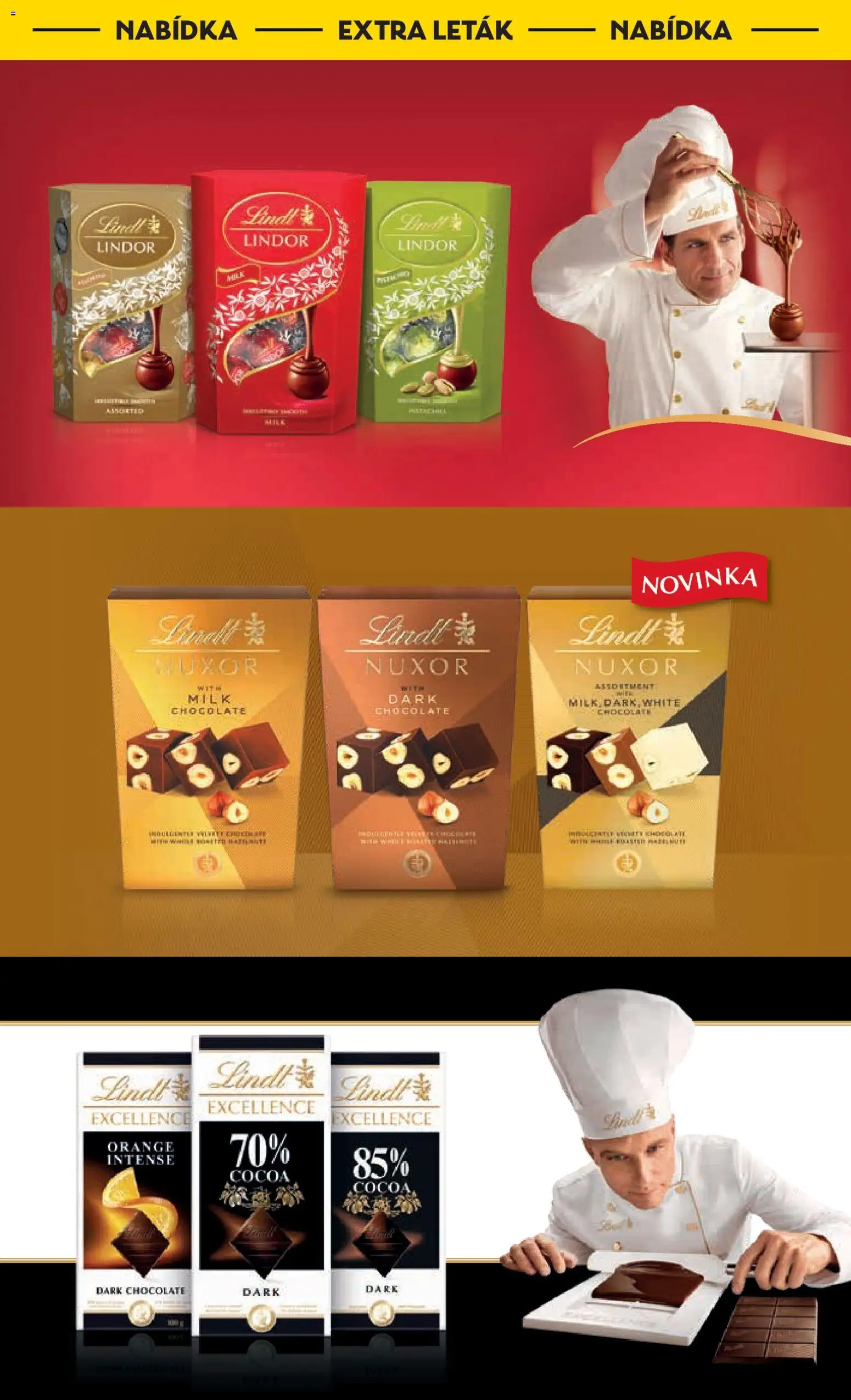 Albert leták - Hypermarket od 03.12.2025 | Strana: 10 | Produkty: Lindor, Lindt, Lindt lindor