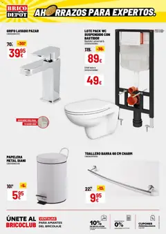 Vista previa Brico Depôt folleto válido desde el 02.01.2026 | Página: 6 | Productos: Toallero, Lavabo, Baño