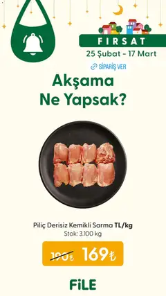 25.02.2026 tarihinden itibaren geçerli olan File Market kataloğu önizlemesi