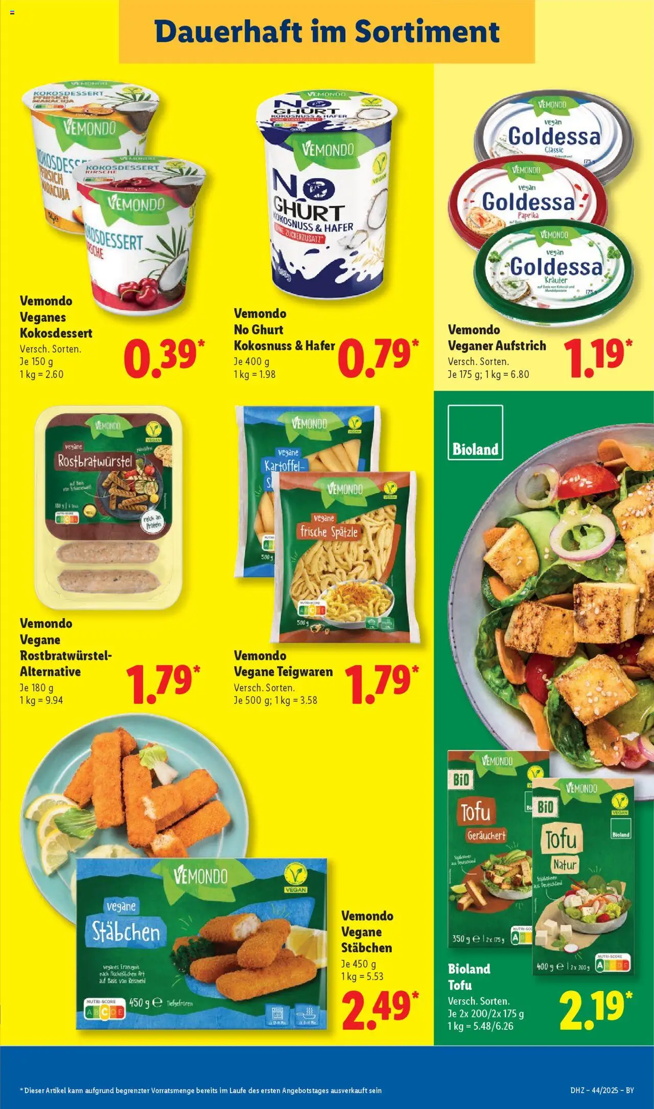 Lidl Prospekt Uffenheim – gültig ab 27.10.2025 | Seite: 9 | Produkte: Fischstabchen, Paprika