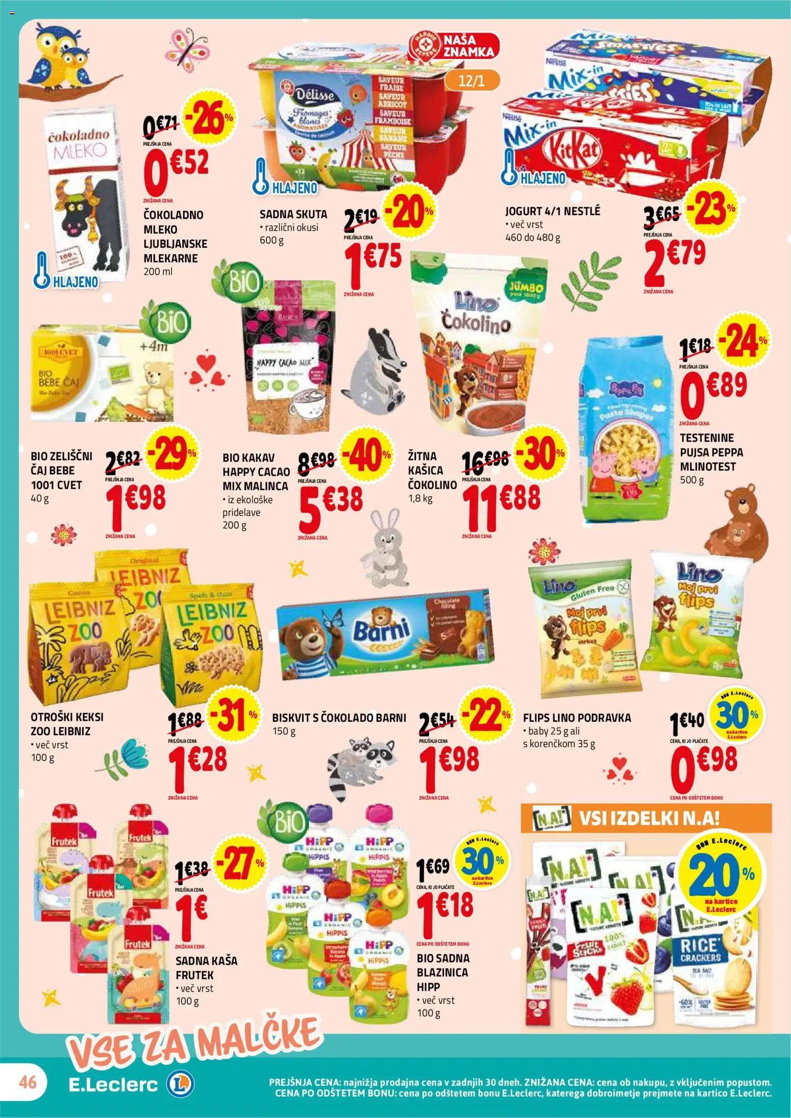 Novi E.leclerc katalog ponudbe – veljaven od 11.02.2026 | Stran: 46