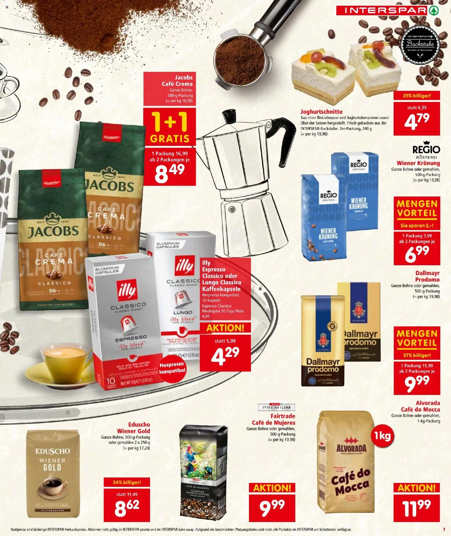 Interspar - Black Friday gültig ab 13.11.2025 | Seite: 7 | Produkte: Obst, Kaffee