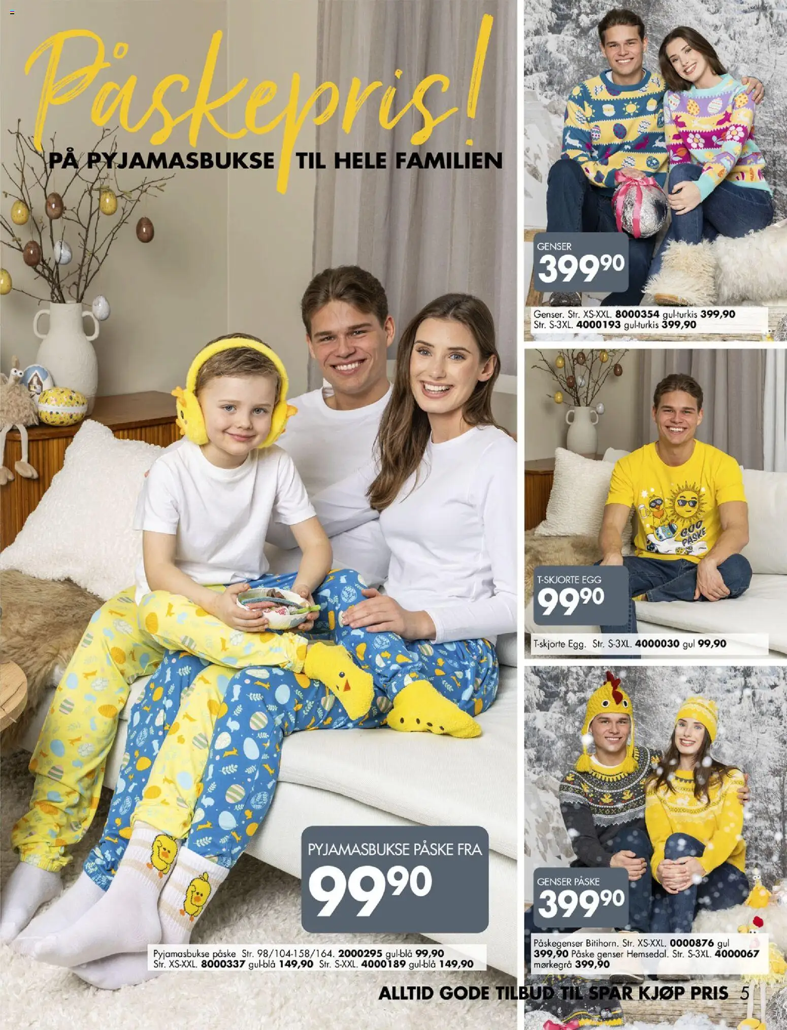 {H1} | Side: 5 | Produkter: Genser, Egg