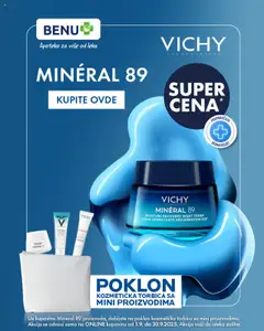 BENU Vichy Mineral 89 - pregled BENU kataloga - važi od 01.09.2025