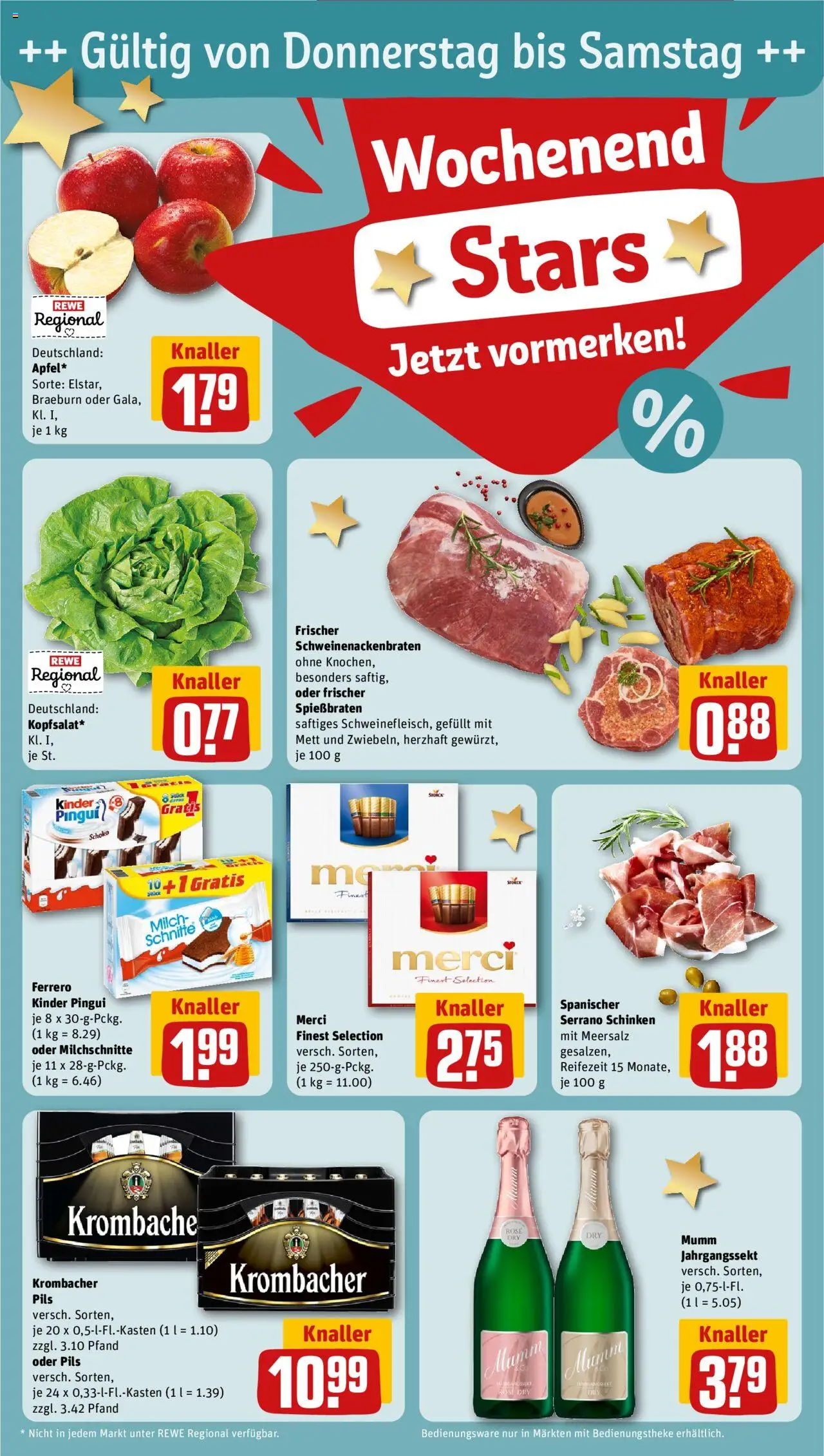 Rewe ihr Kaufpark Prospekt 	 – gültig ab 20.10.2025 | Seite: 29 | Produkte: Merci, Milch, Krombacher, Schinken