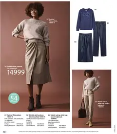 Bonprix akció katalógus + Új, Vidéki Romantika - amely érvényes a következő dátumtól: 24.11.2025 | Oldal: 54 | Termékek: Szoknya, Pulóver