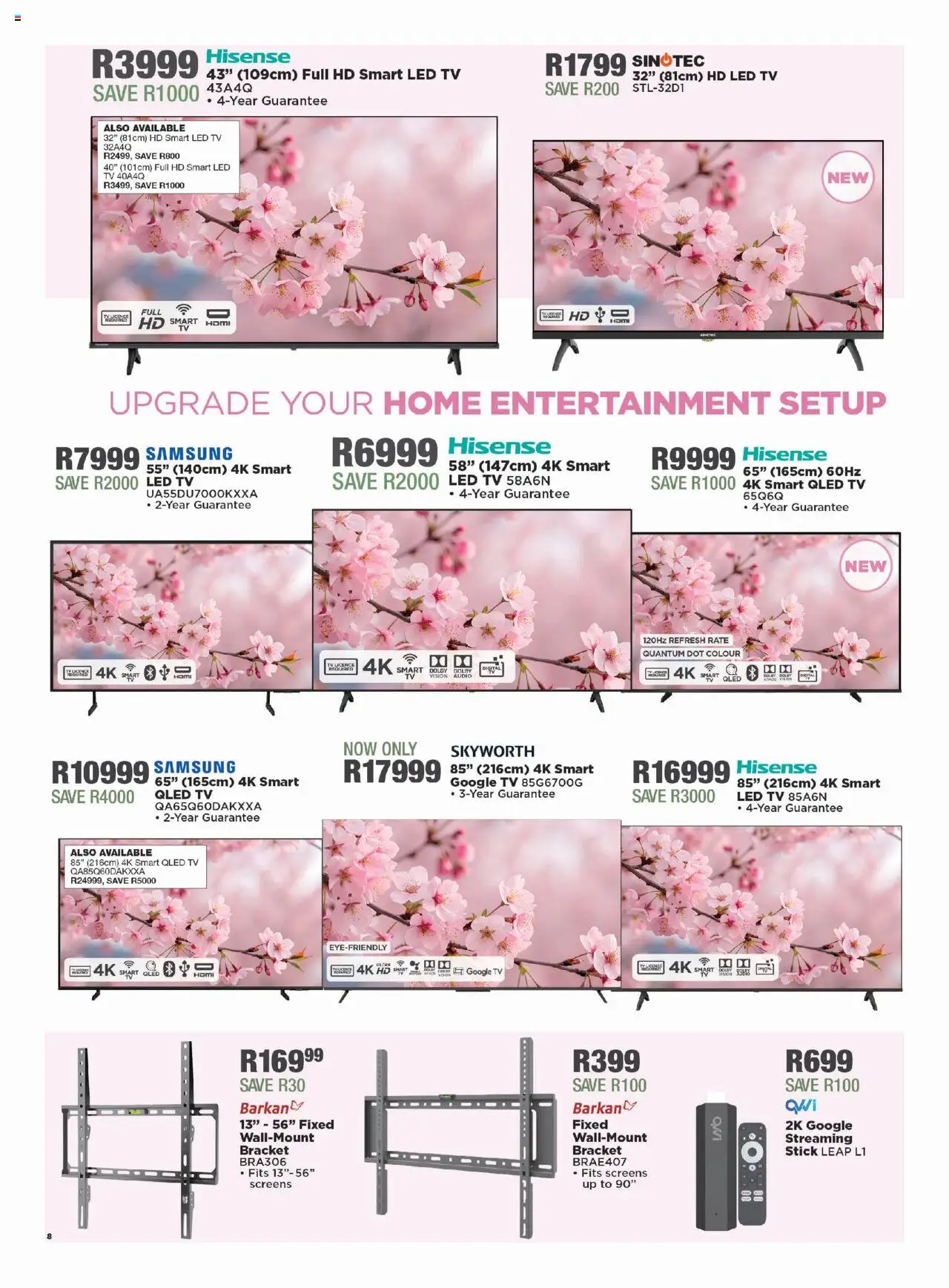 New House and Home catalogue – valid from 08.09.2025 | Page: 8 | Products: TV, Paint