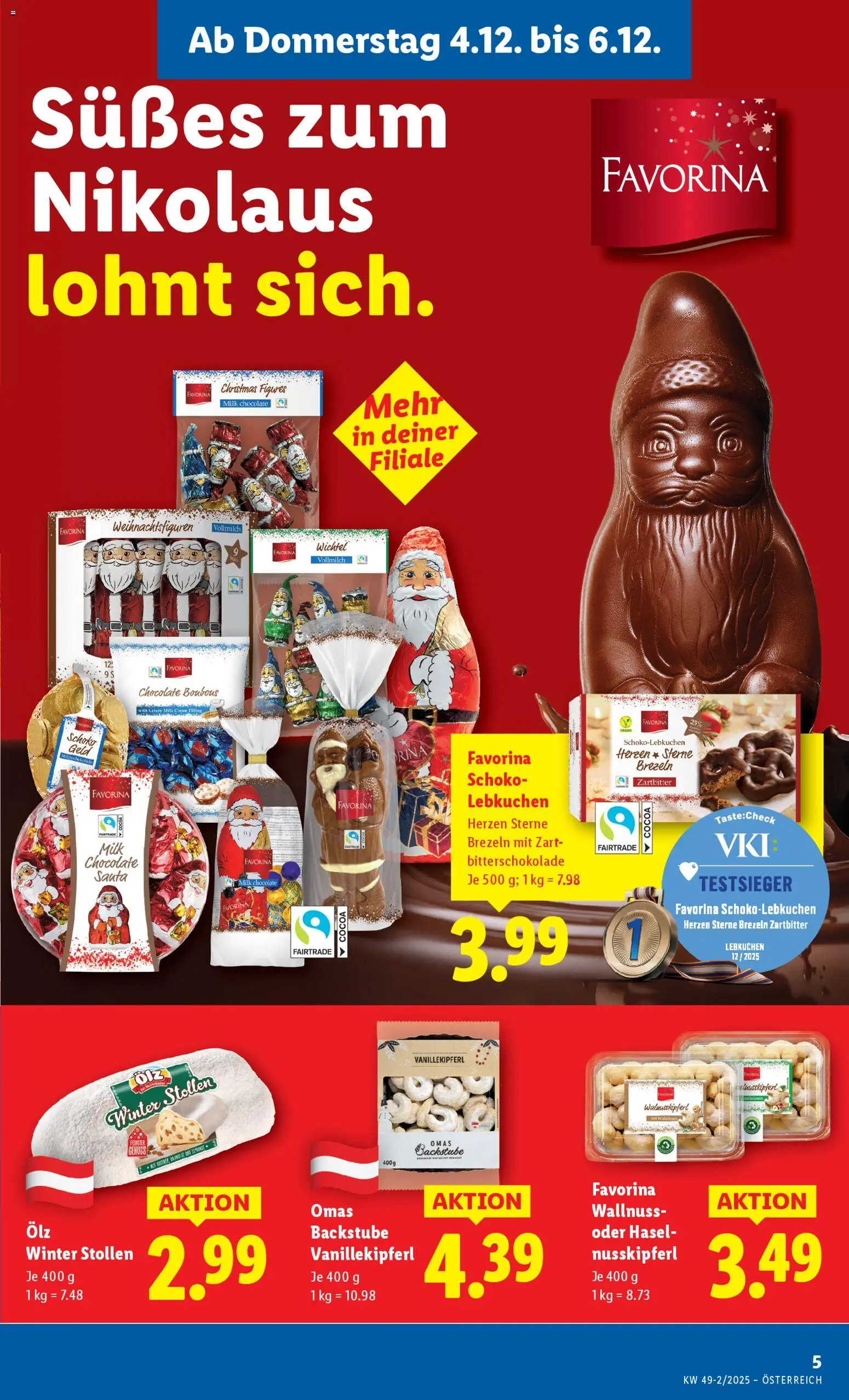 Lidl Flugblatt - Eisenstadt, Ebenfurth, Mattersburg gültig ab 04.12.2025 | Seite: 7 | Produkte: Creme
