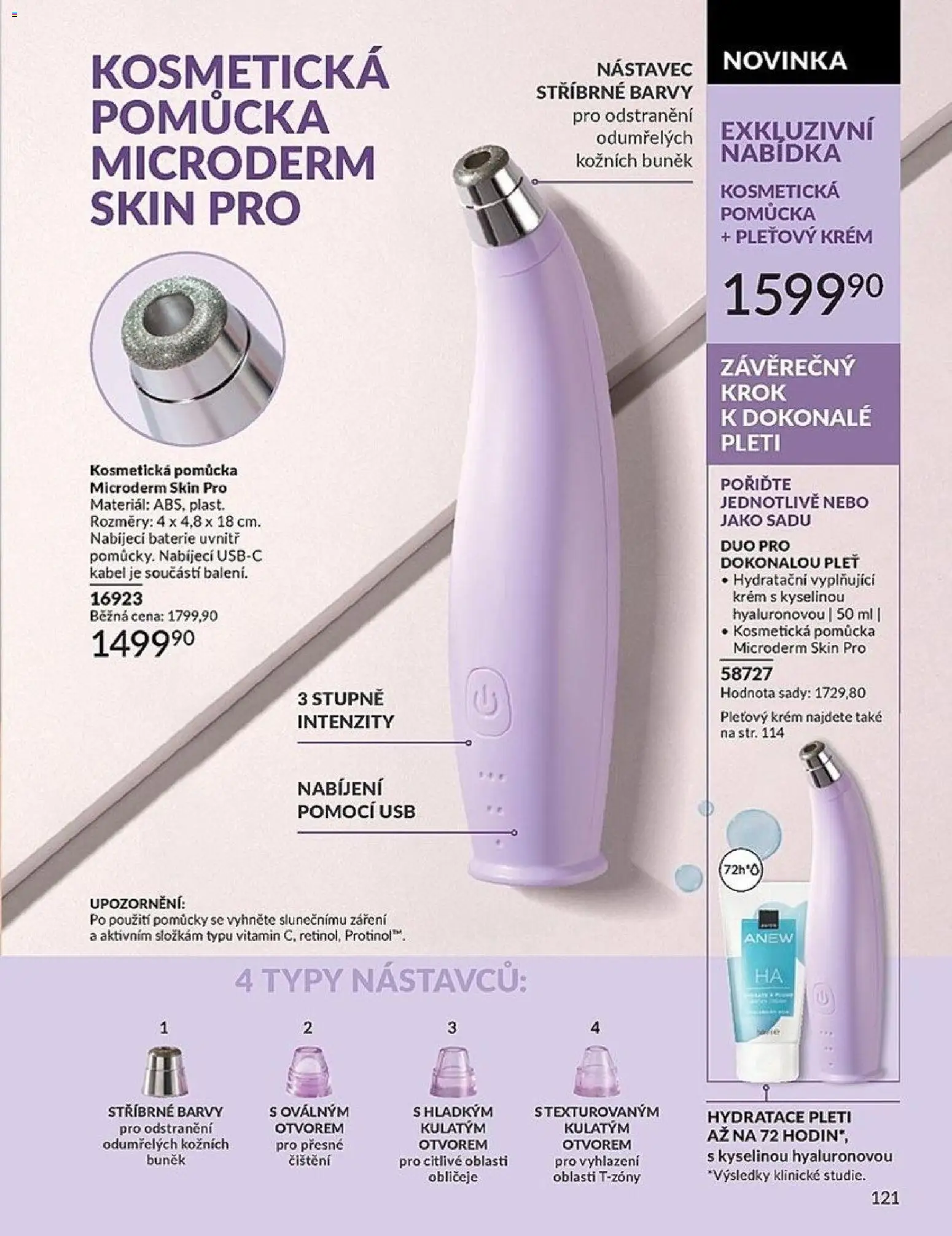 Avon katalog 2/2026 od 01.02.2026 | Strana: 121 | Produkty: Nabíjecí baterie, Kabel, USB, Baterie