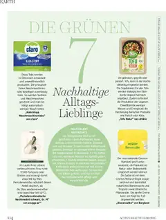 dm drogerie markt Active Beauty Magazin 07-08/2025 gültig ab 03.07.2025 | Seite: 114 | Produkte: Wasser, Waschmaschine, Creme, Öl