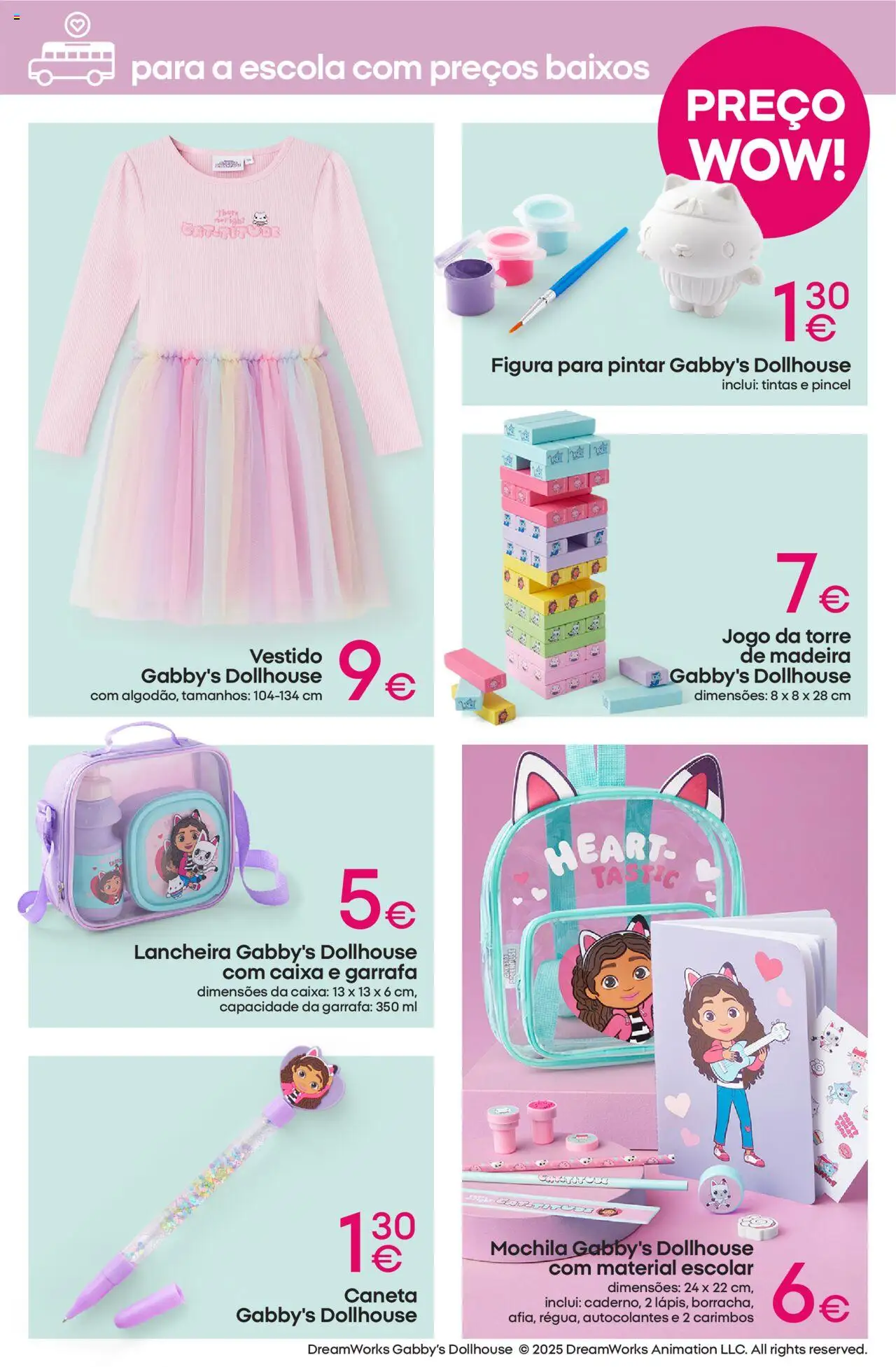 Pepco folheto │ válido de 31.07.2025 | Página: 7 | Produtos: Mochila, Vestido, Pincel, Caixa