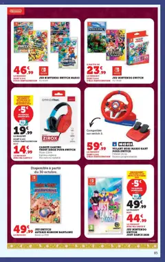 Hyper U - Prévisualisation de Hyper U - Prix bas de Noël valide à partir de 21.10.2025 | Page: 85 | Produits: Microphone, Casque