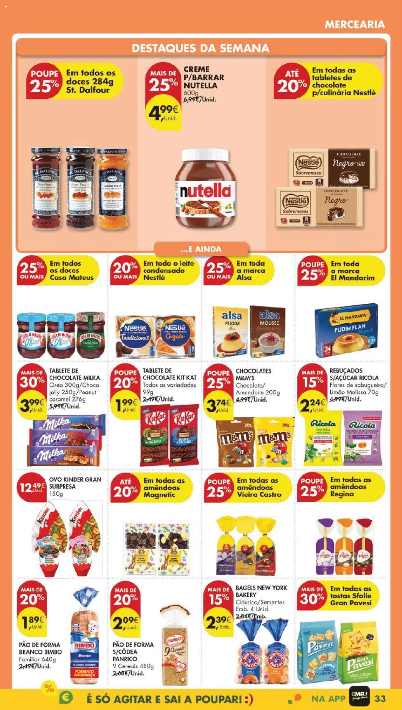 Pingo Doce folheto │ válido de 24.02.2026 | Página: 35 | Produtos: Amêndoas, Flores, Leite condensado, Doces