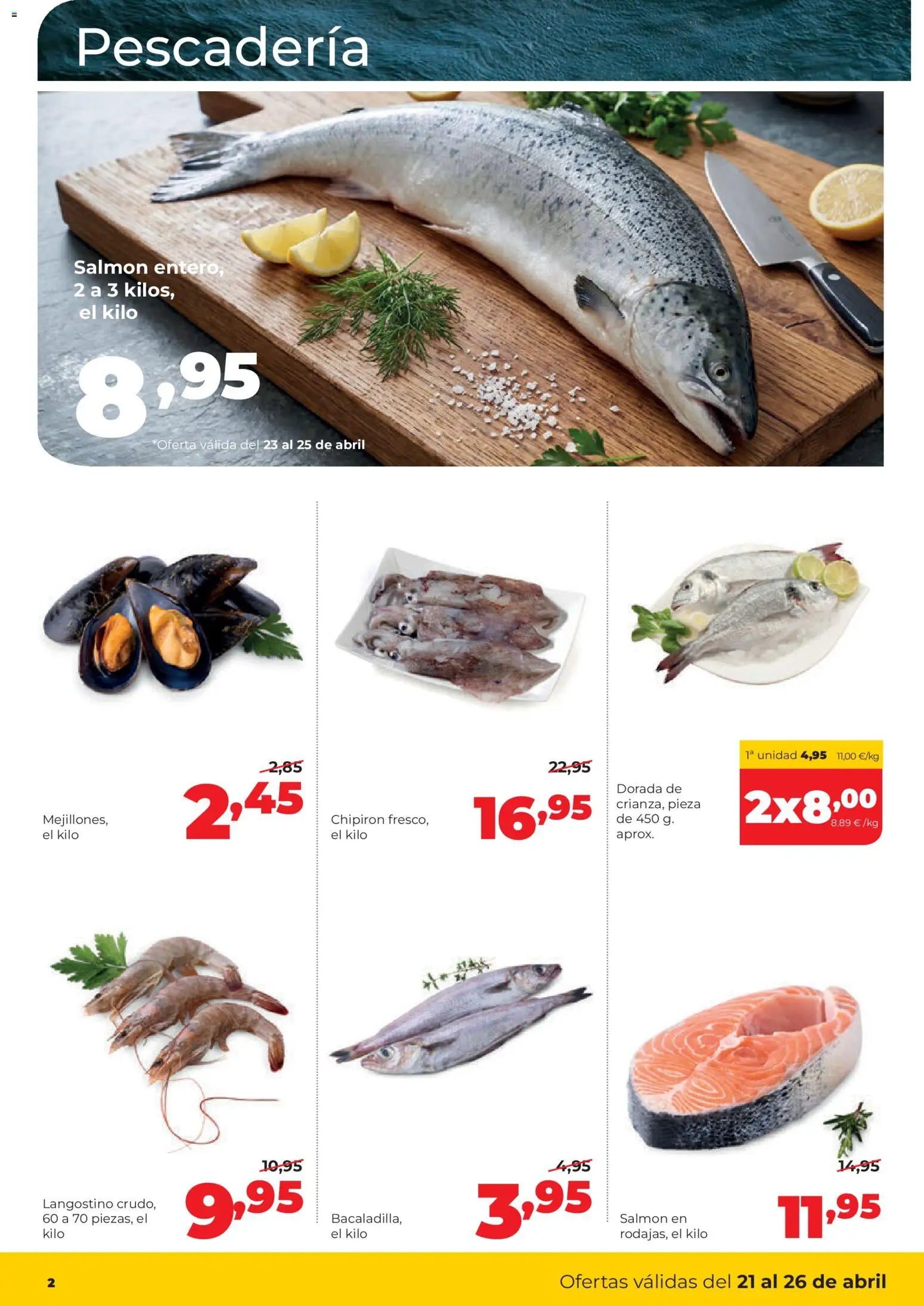 Alimerka folleto Asturias │ válido desde el 20.04.2026 | Página: 2 | Productos: Langostino