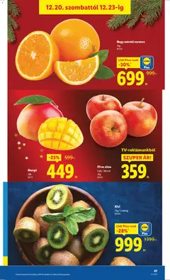 Piros alma, Piros alma Fajta: Idared /kg - amely érvényes a következő dátumtól: 18.12.2025 | Oldal: 41