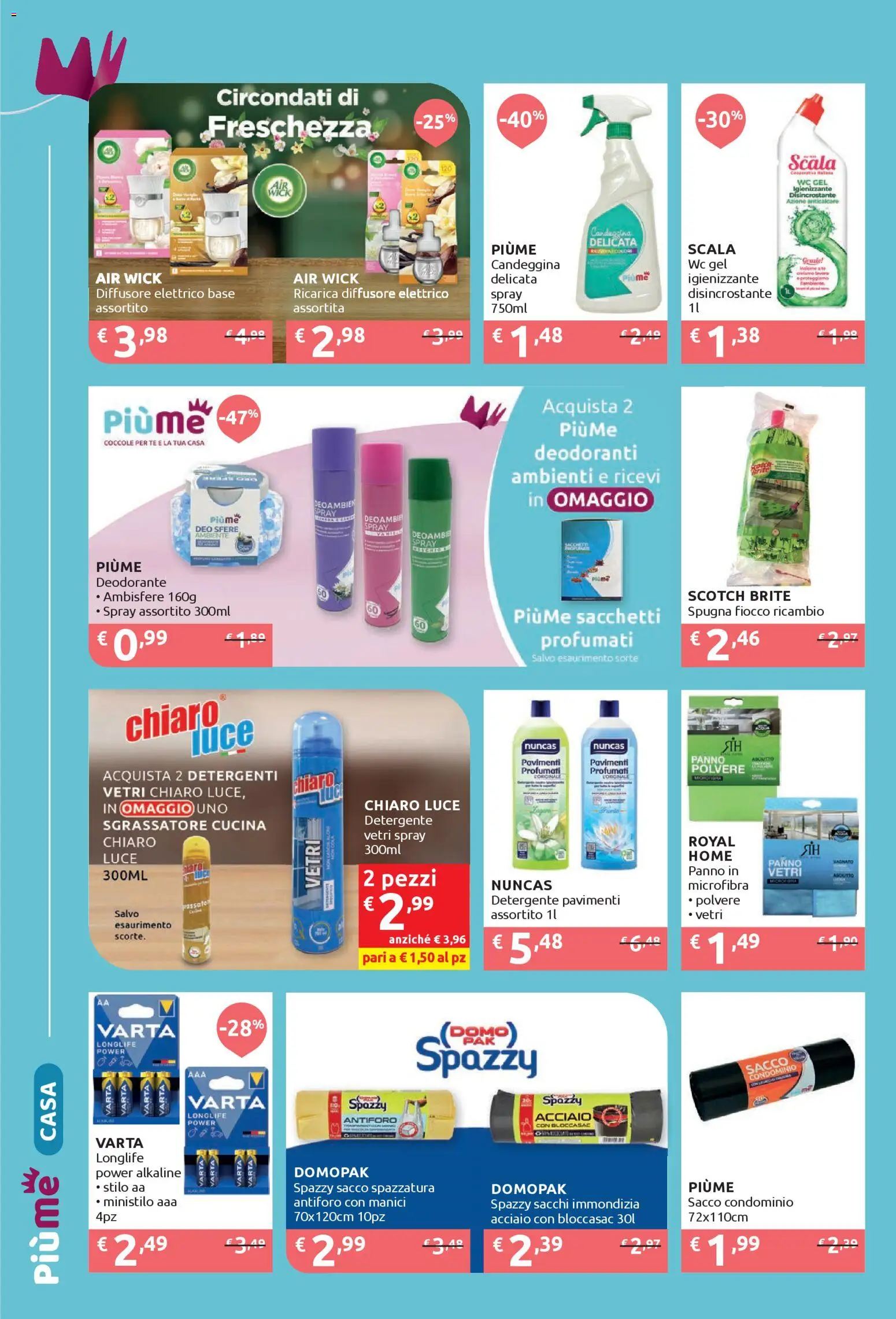 Volantino IperSoap del 20.04.2026 | Pagina: 6 | Prodotti: Spugna, Deodorante, Anticalcare, WC