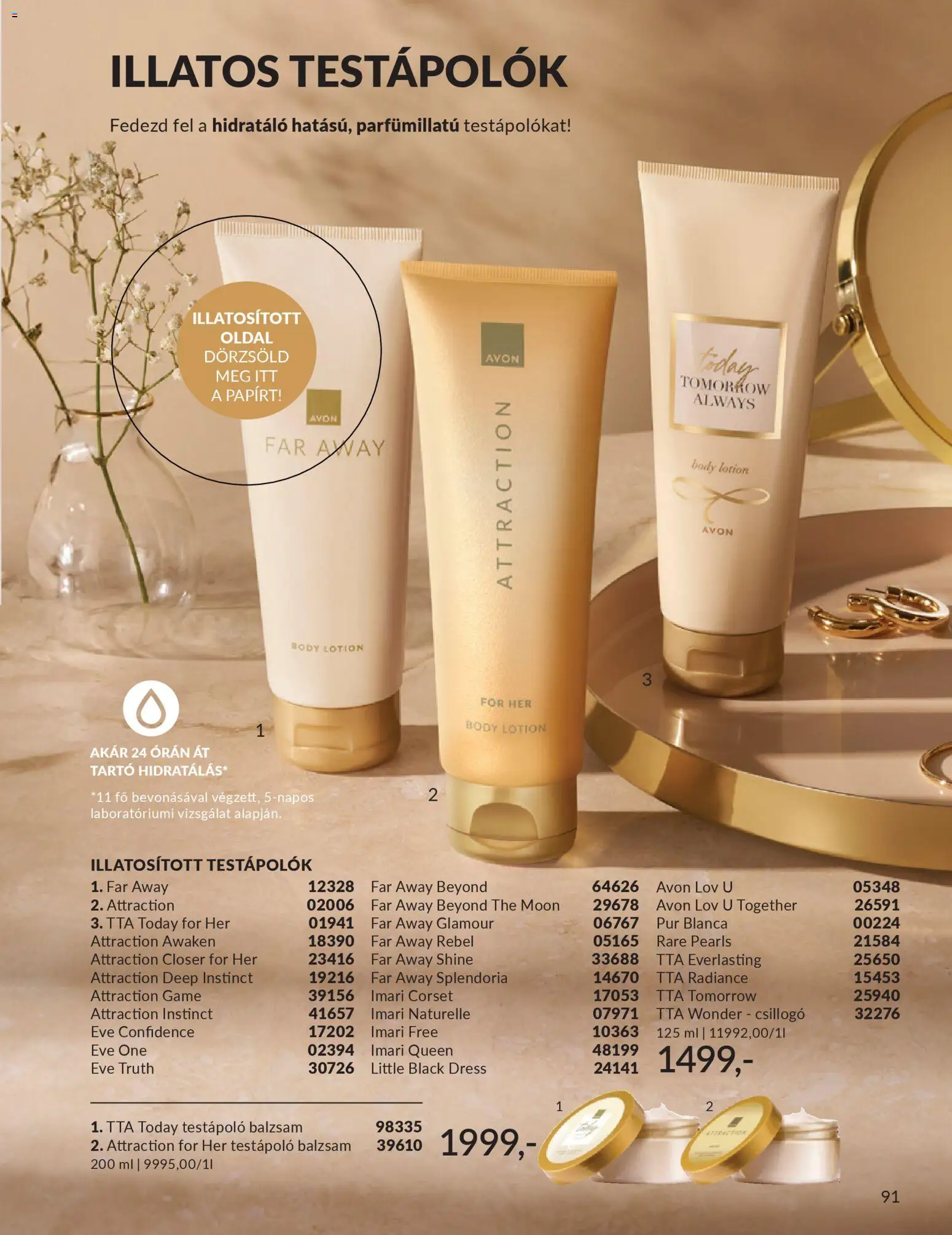 Avon akciós ujság - amely érvényes a következő dátumtól: 01.04.2026 | Oldal: 101