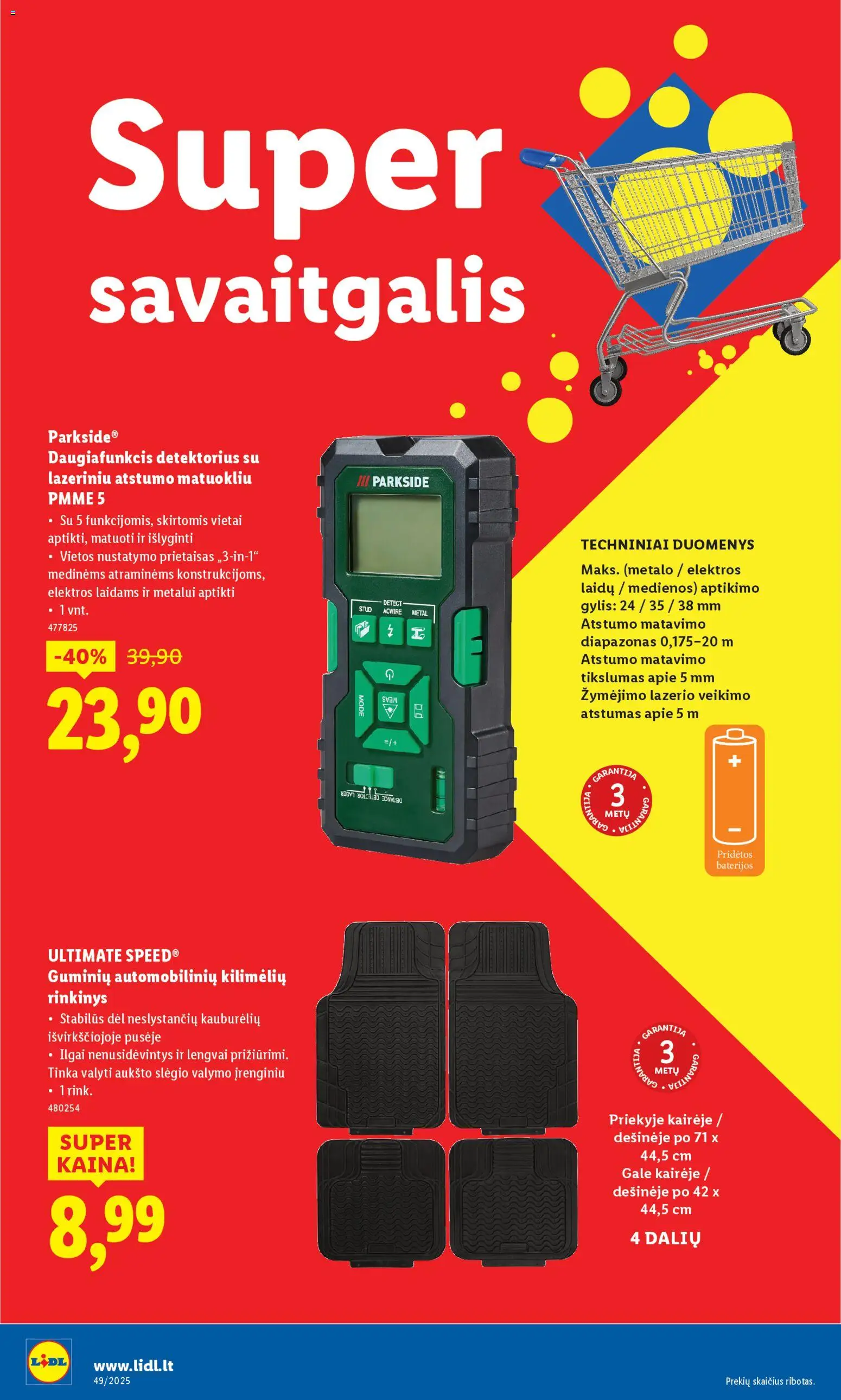 LIDL akcijos nuo 01.12.2025 | Puslapis: 44