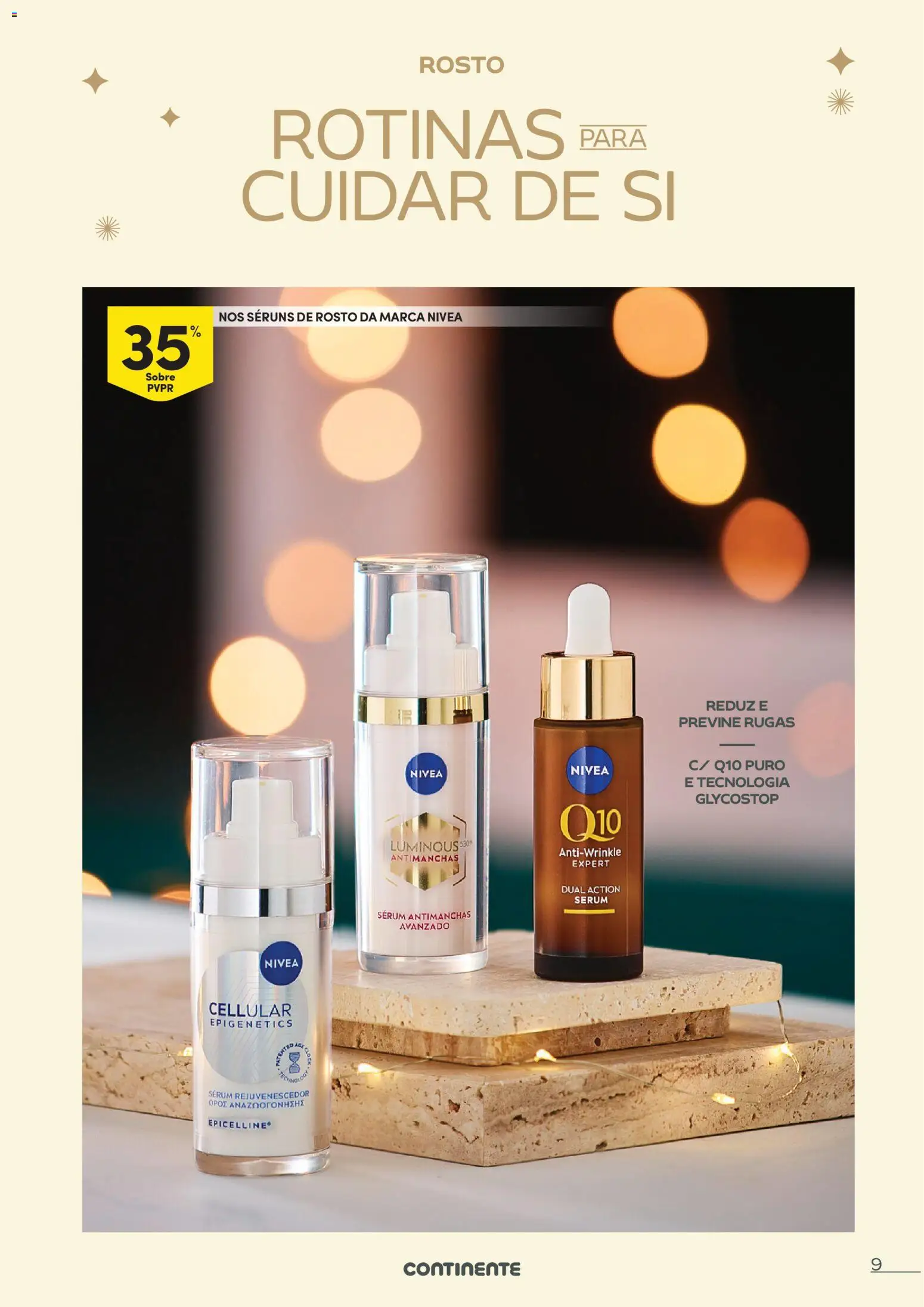 Continente - Festeje o Ano em beleza │ válido de 09.12.2025 | Página: 9 | Produtos: Sérum