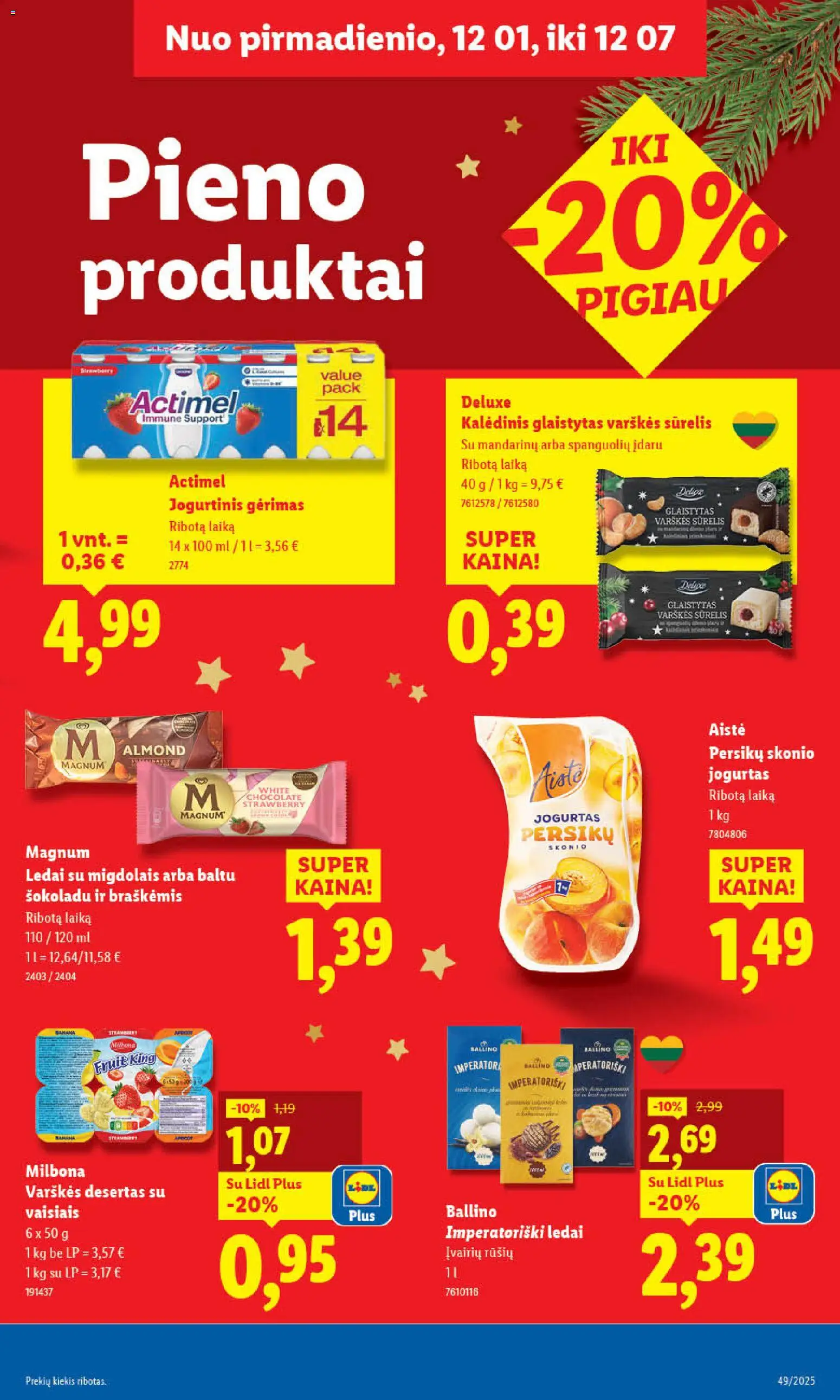 LIDL akcijos nuo 01.12.2025 | Puslapis: 29