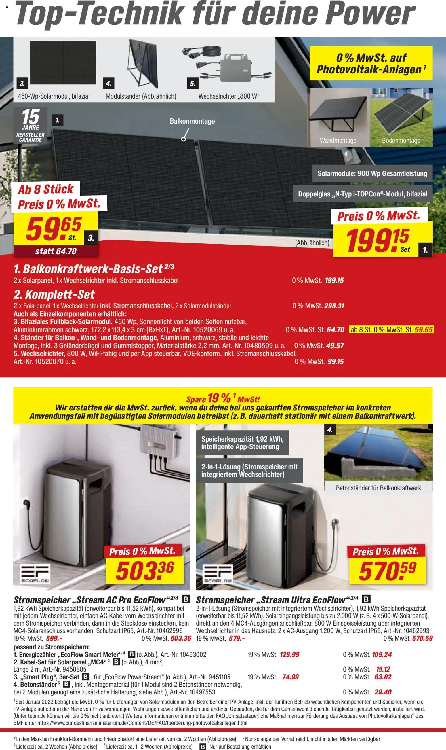 Toom Baumarkt Prospekt 	 – gültig ab 14.03.2026 | Seite: 16 | Produkte: Steckdose