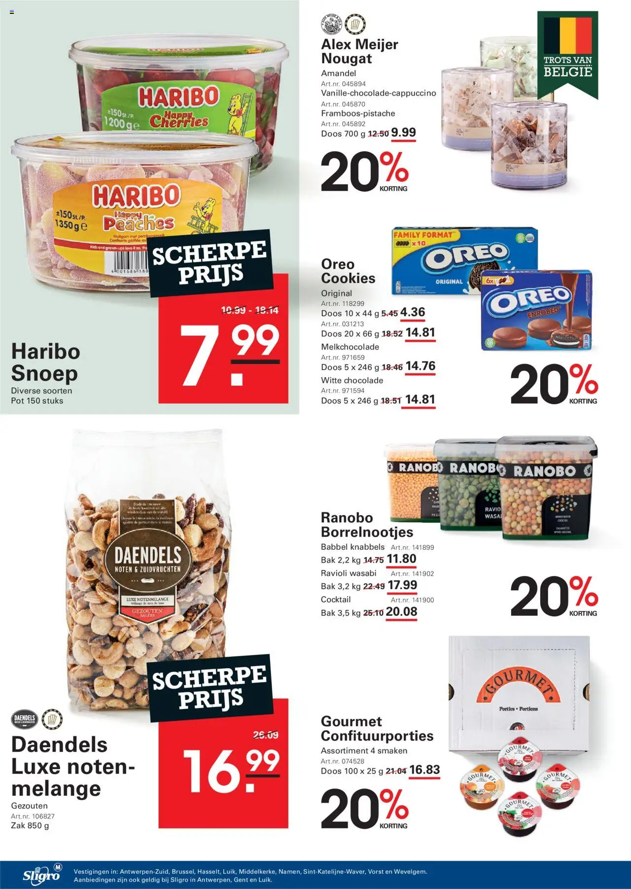  | Pagina: 14 | Producten: Noten, Zak, La, Snoep