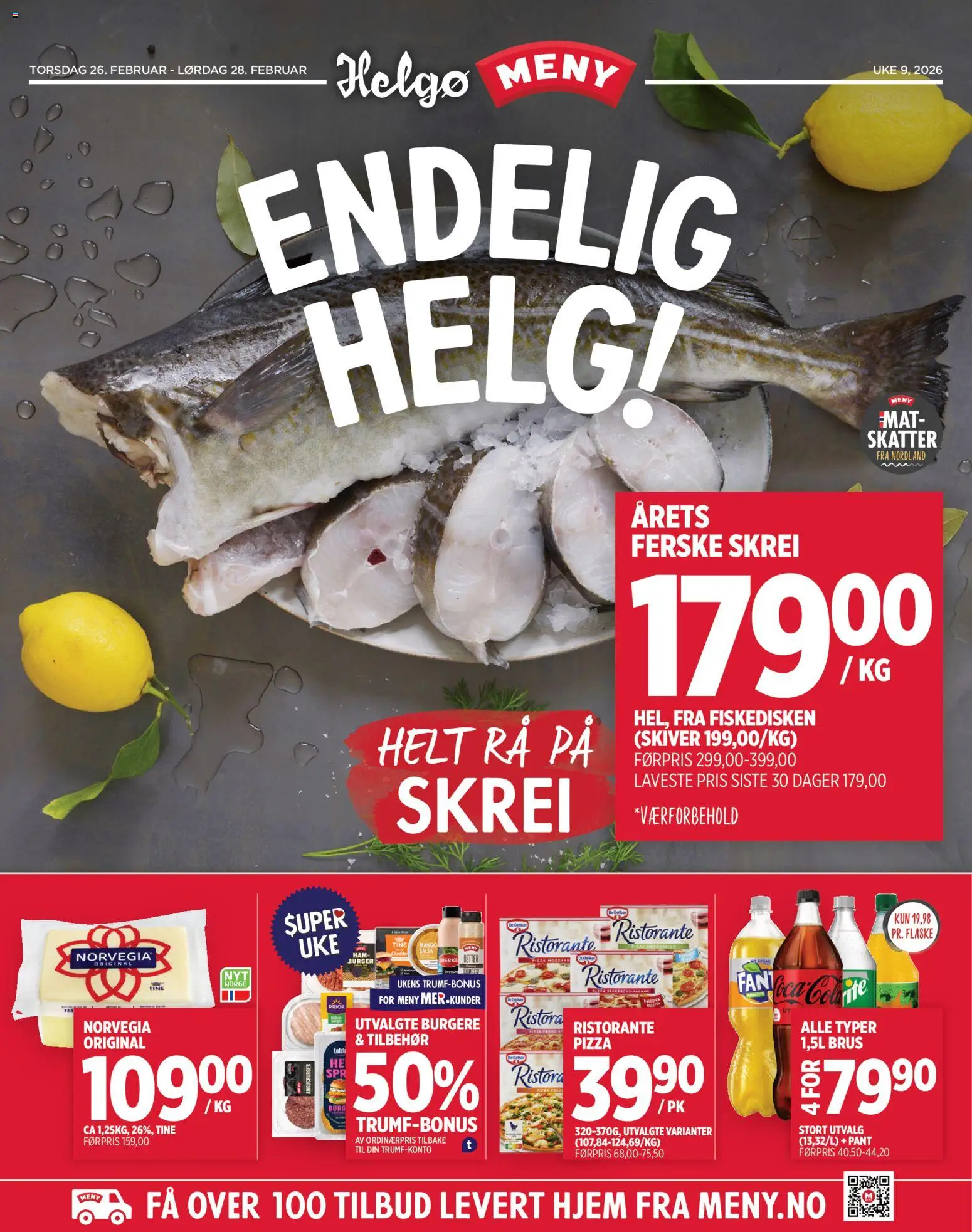 {H1} | Side: 1 | Produkter: Pizza, Brus, Mango